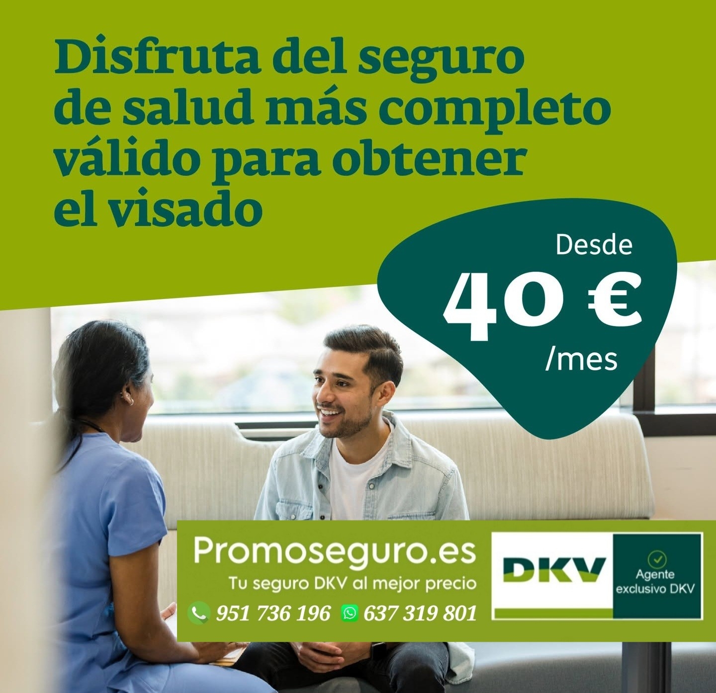seguros visado y extranjeria